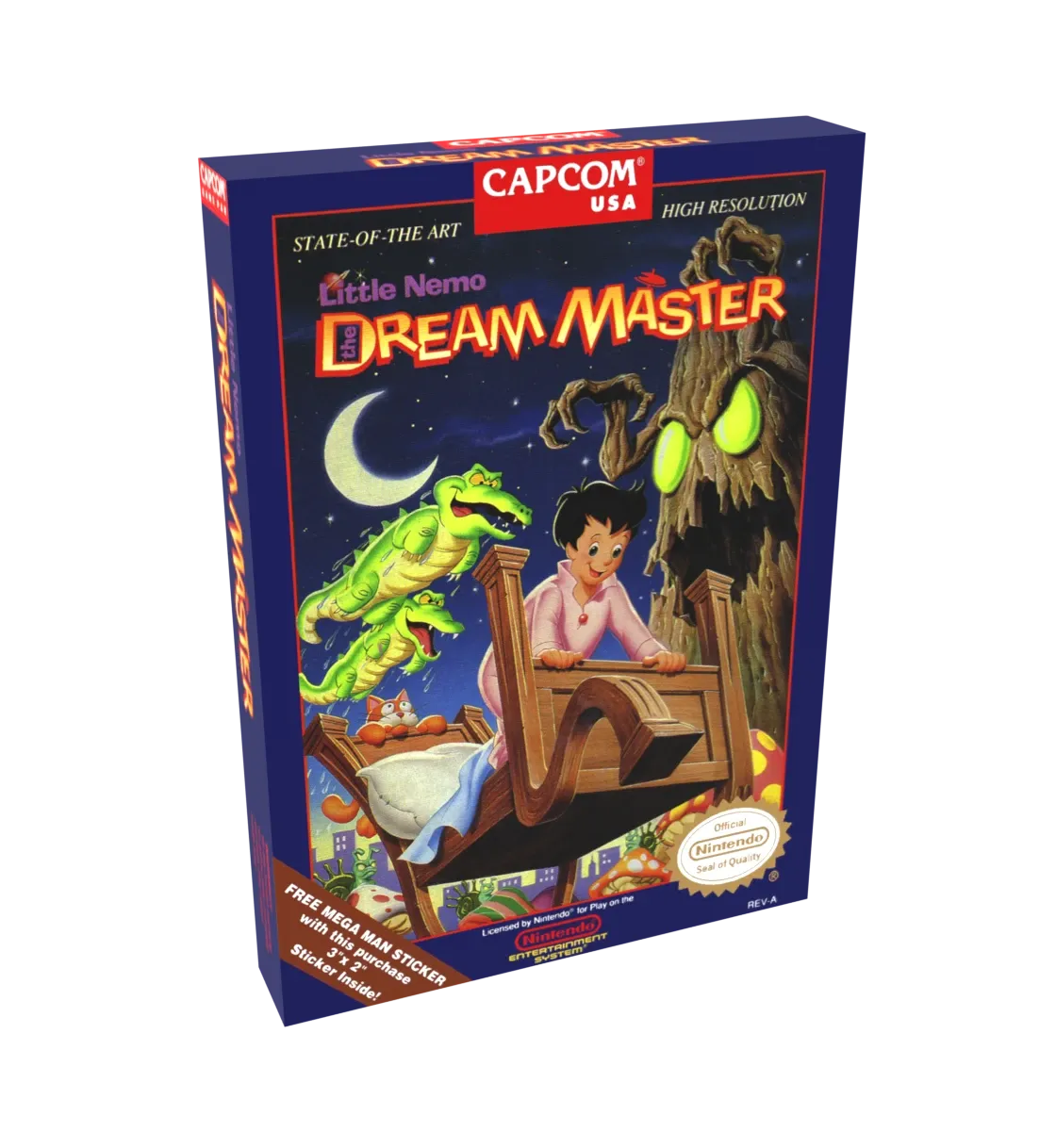 Little Nemo The Dream Master Reproduction Box
