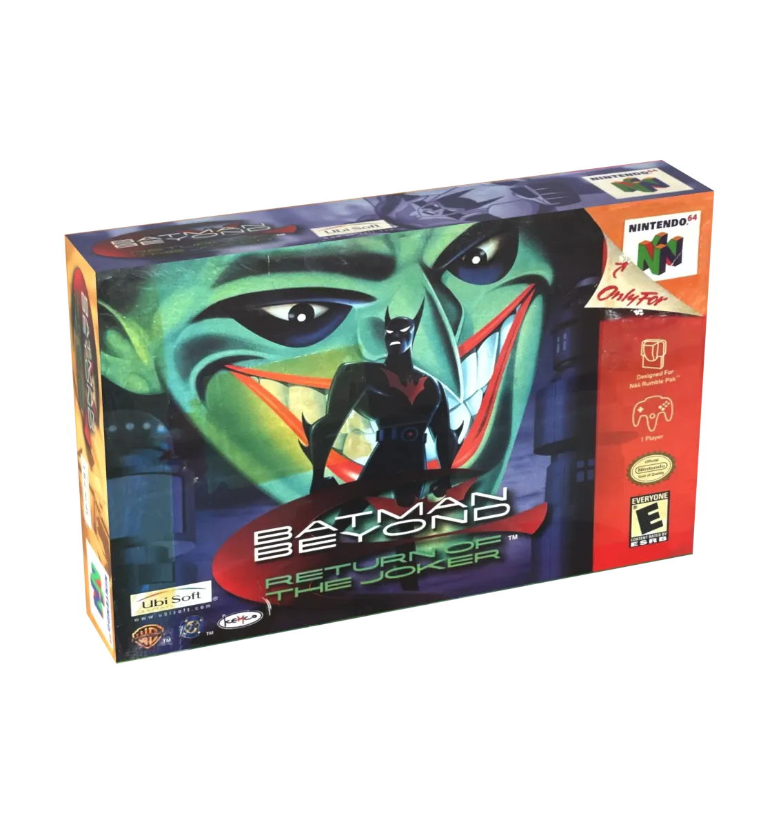 Batman Beyond Return of the Joker Reproduction Box