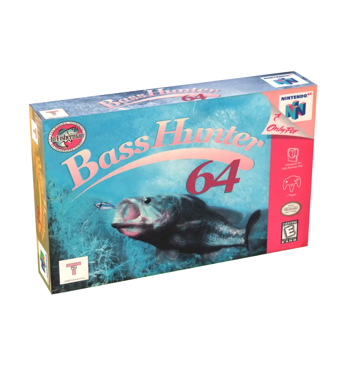 Bass Hunter 64 Reproduction Box