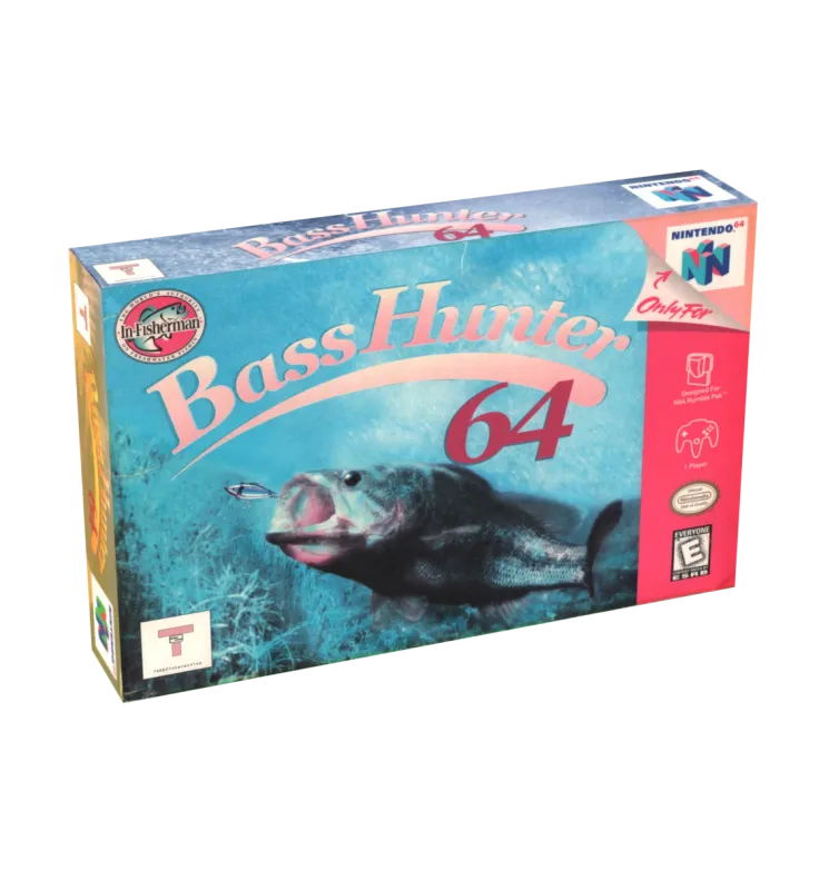 Bass Hunter 64 Reproduction Box