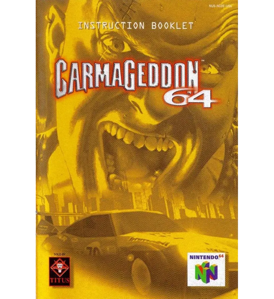 Carmageddon 64 Reproduction Manual