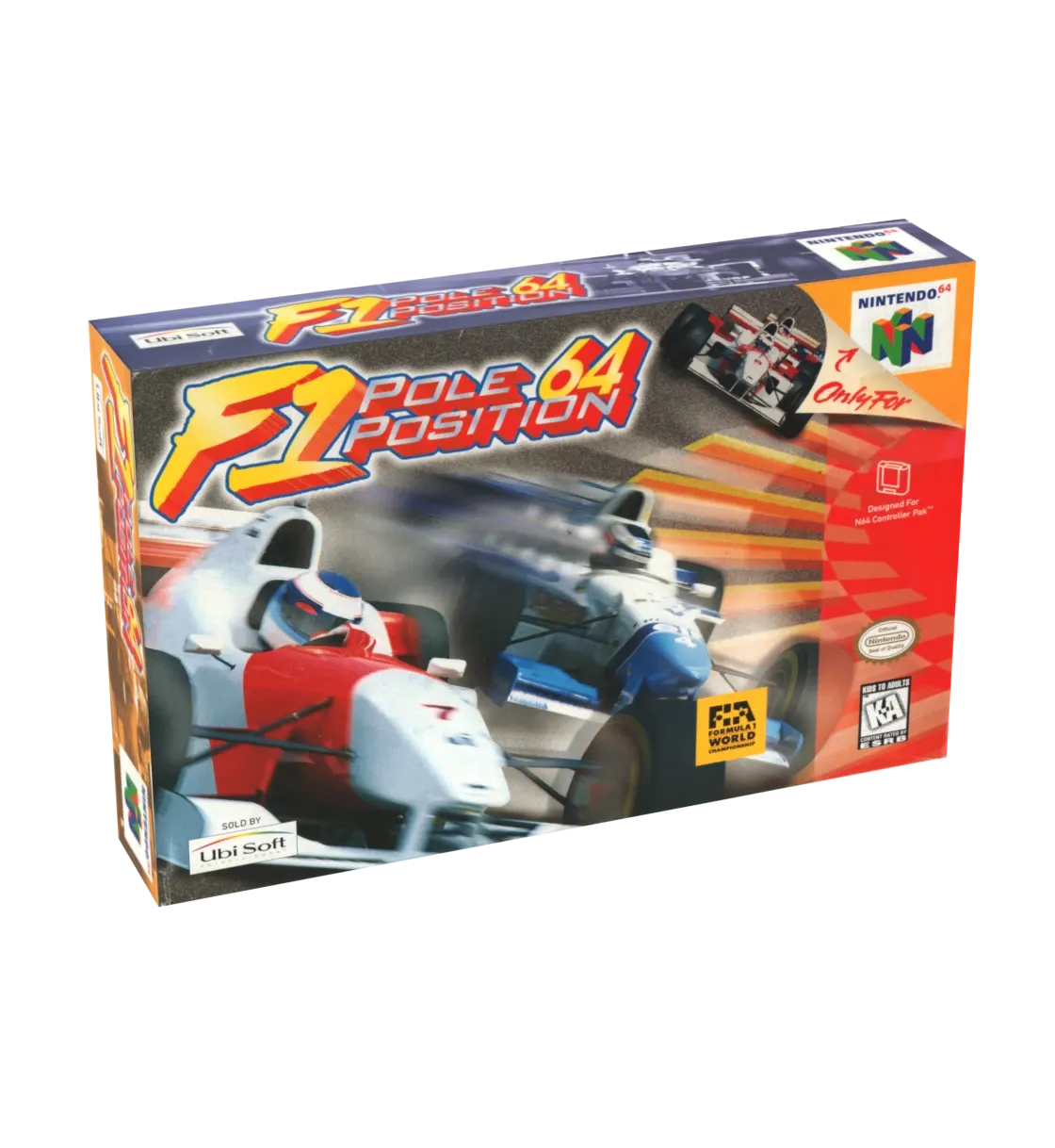 F1 Pole Position 64 Reproduction Box