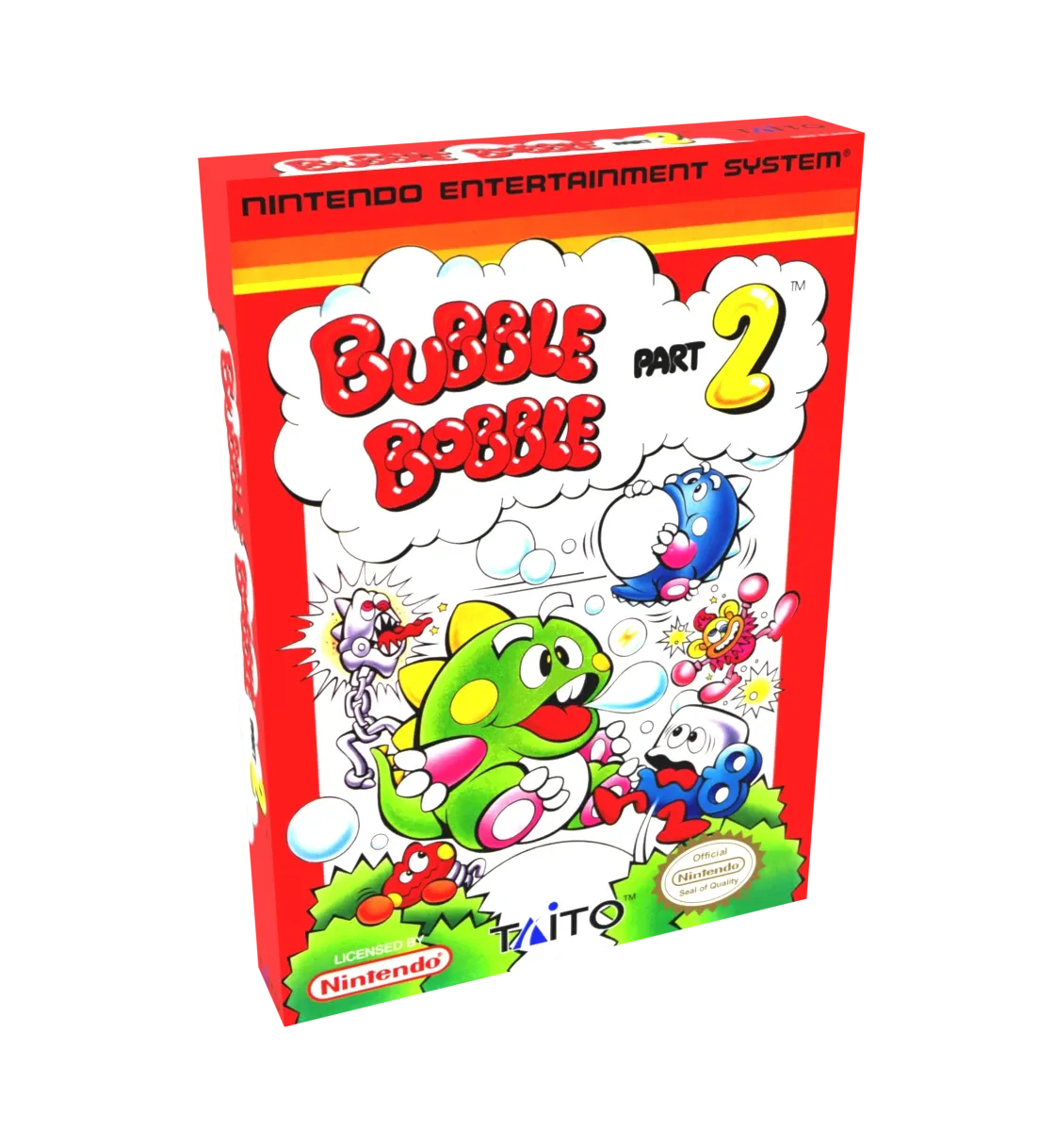 Bubble Bobble 2 Reproduction Box