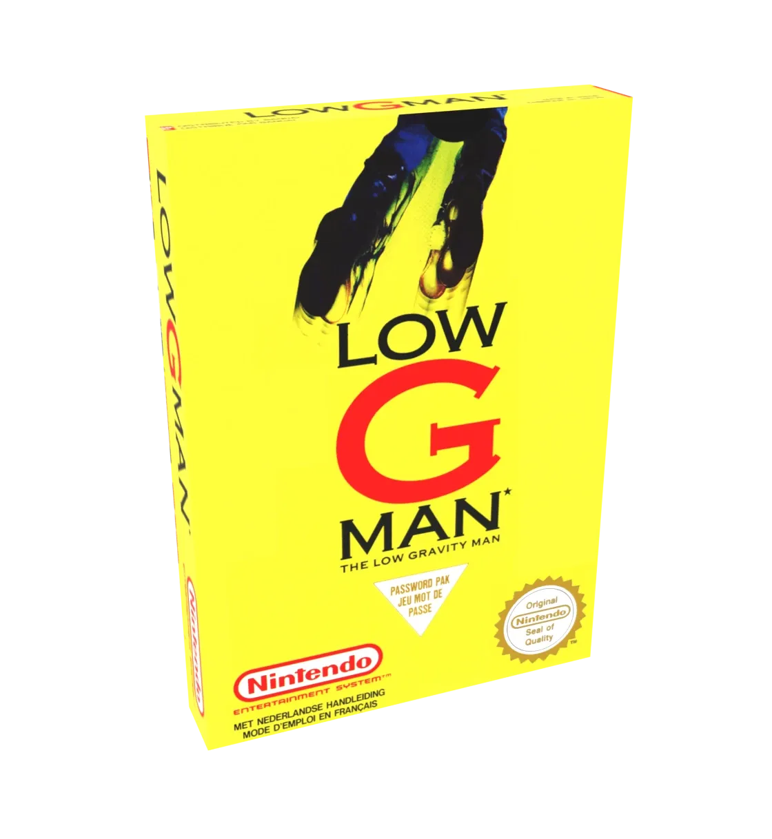 Low G Man Reproduction Box