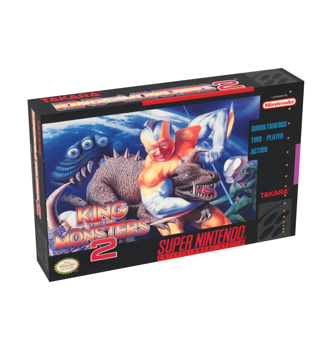 King of the Monsters 2 Reproduction Box
