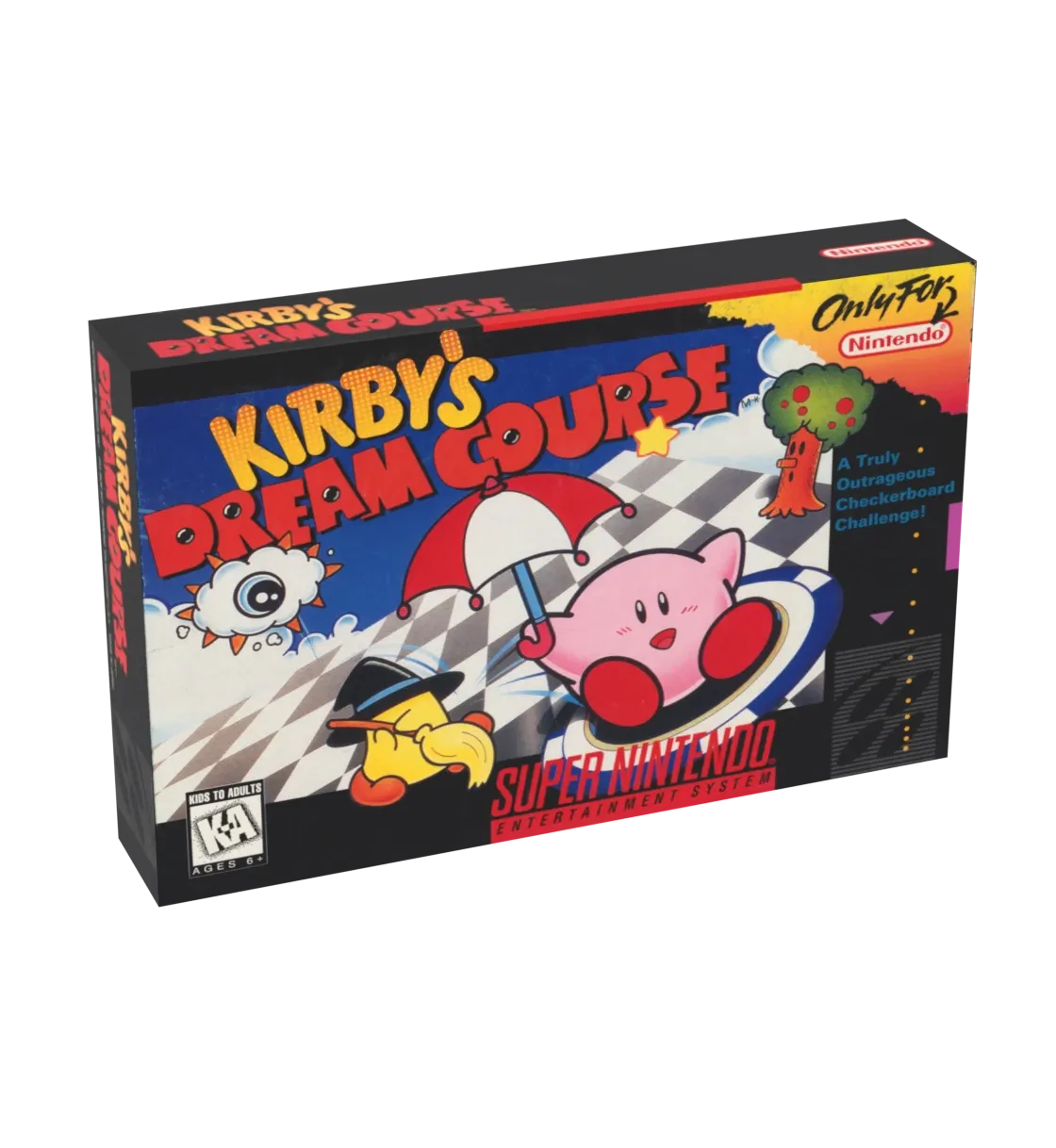 Kirby&#39;s Dream Course Reproduction Box