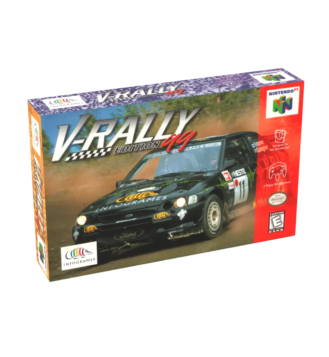 V-Rally Edition 99 Reproduction Box