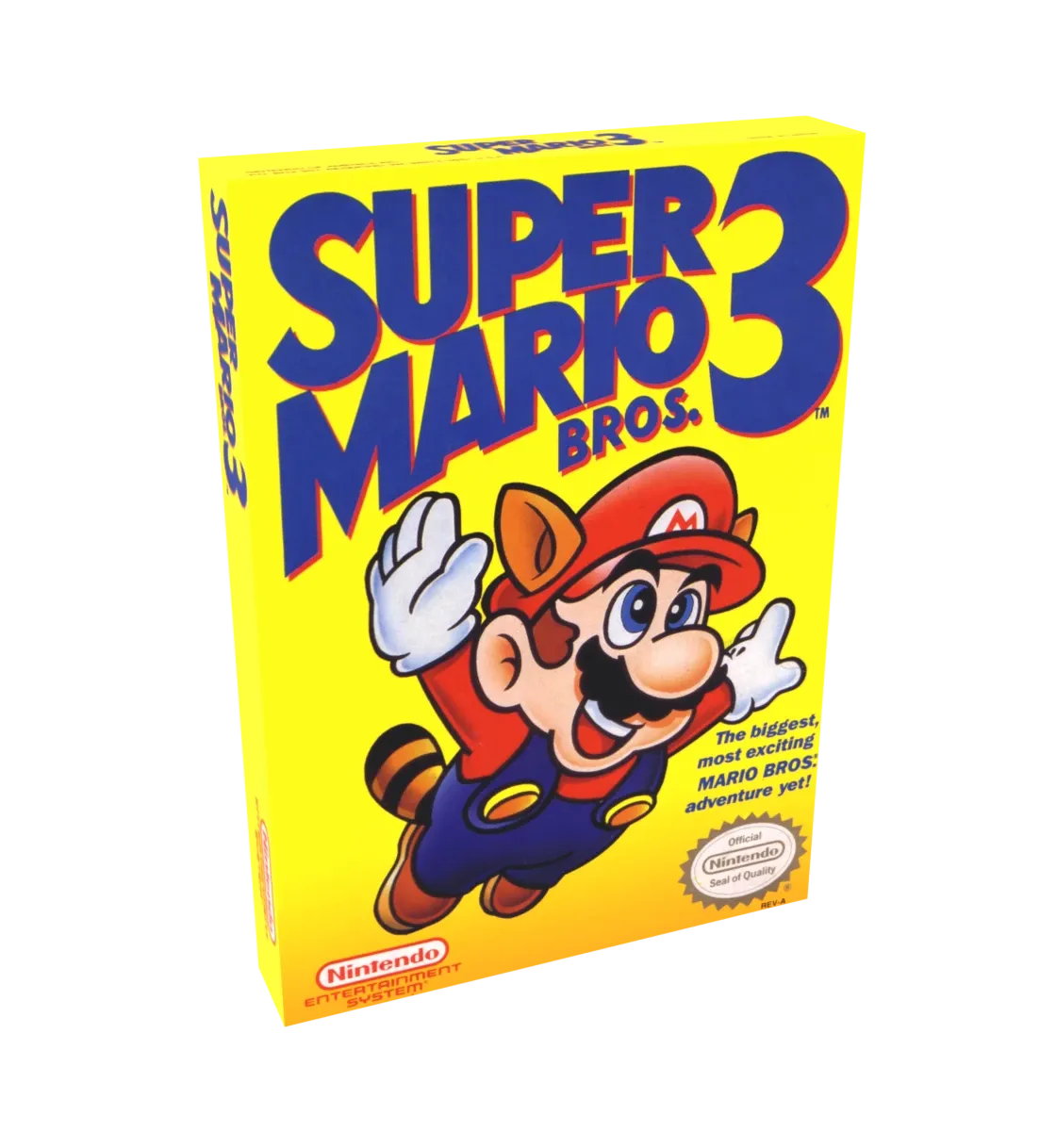 Super Mario Brothers 3 Reproduction Box