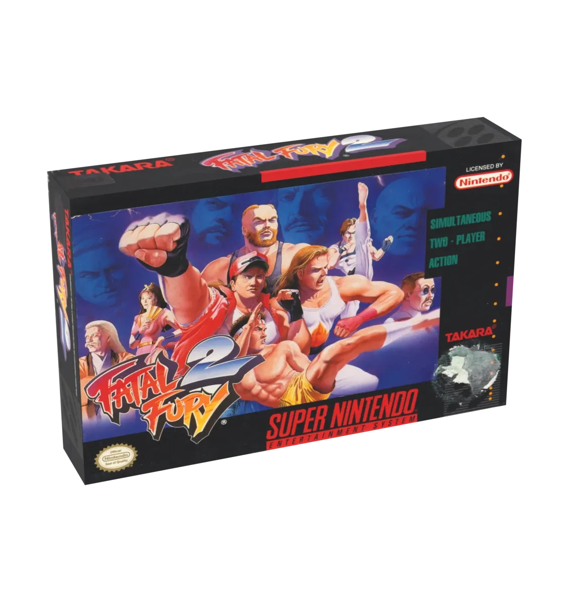 Fatal Fury 2 Reproduction Box