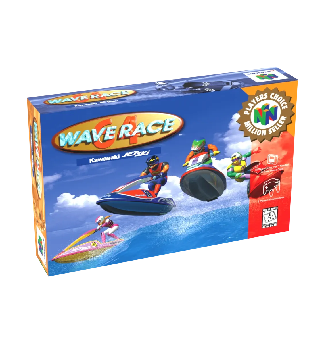 Waverace 64 Reproduction Box