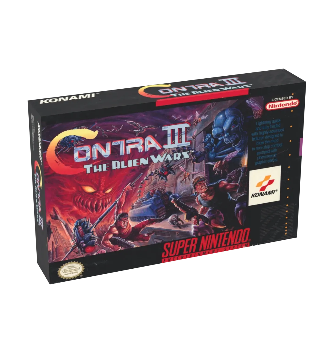 Contra 3 Reproduction Box