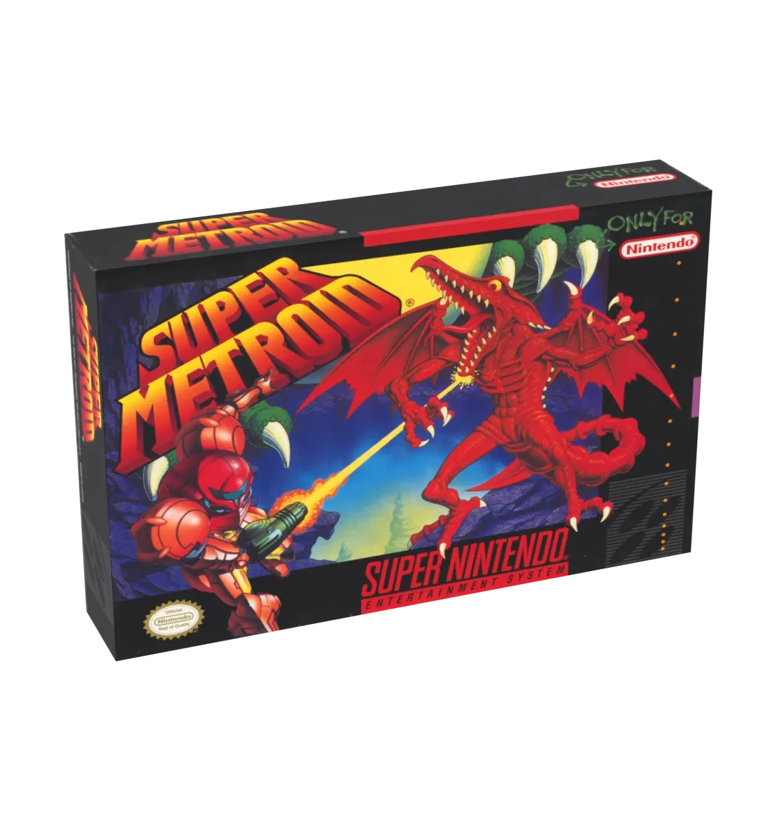 Super Metroid Reproduction Box