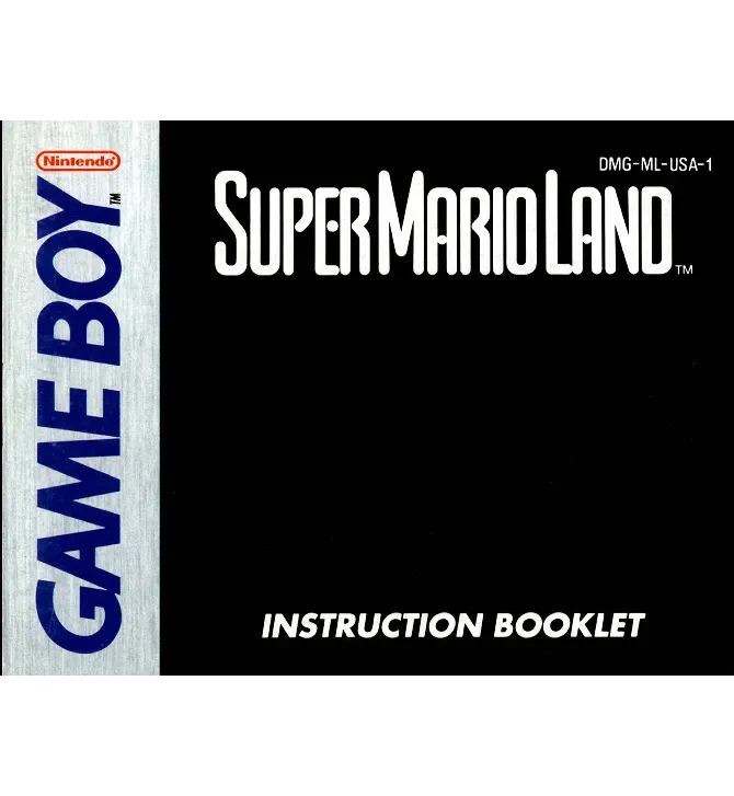 Super Mario Land Reproduction Manual