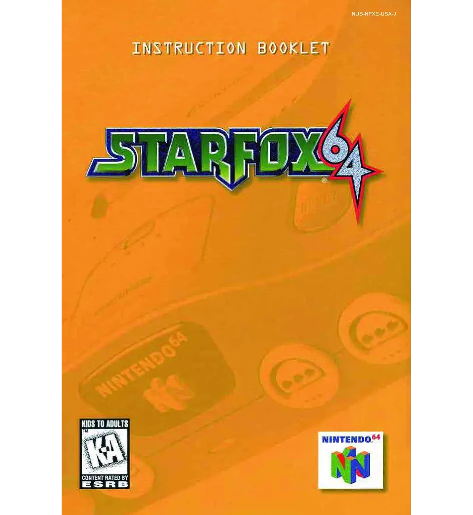 Star Fox 64 [Custom] Reproduction Manual