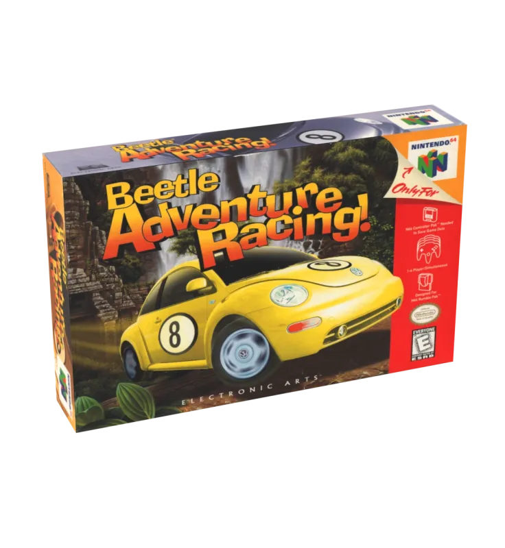Beetle Adventure Racing Reproduction Box