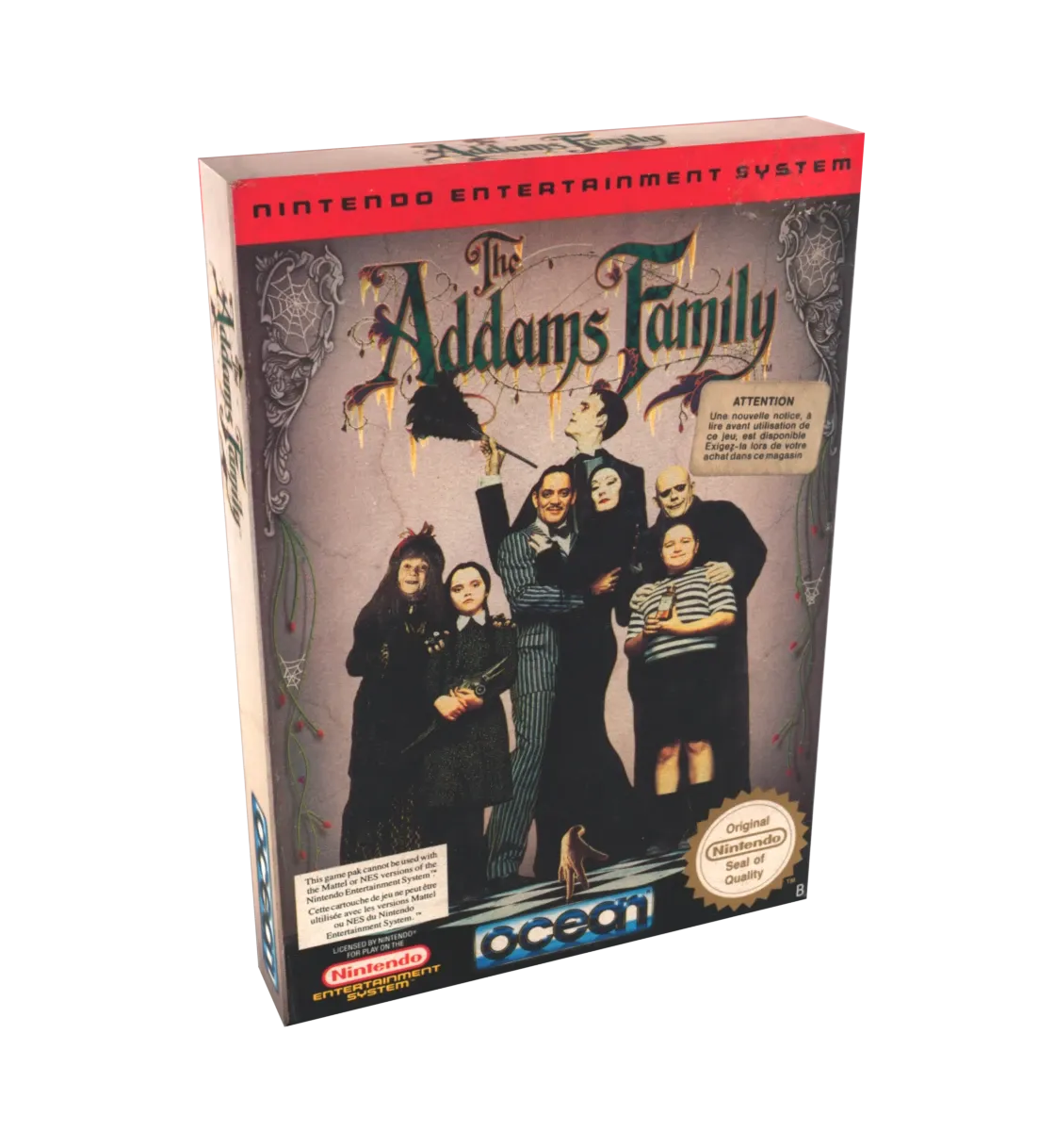 The Addams Family Reproduction Box