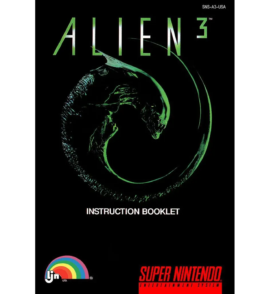 Alien 3 Reproduction Manual