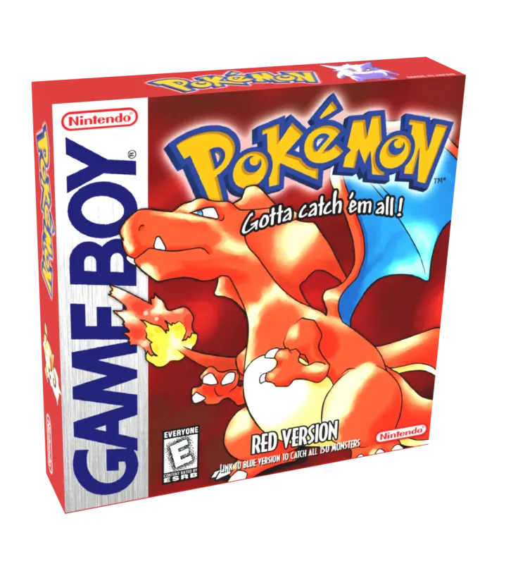 Pokemon Red Reproduction Box