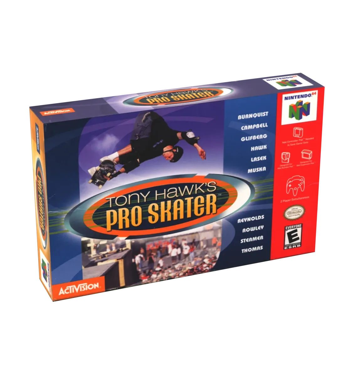 Tony Hawk&#39;s Pro Skater Reproduction Box