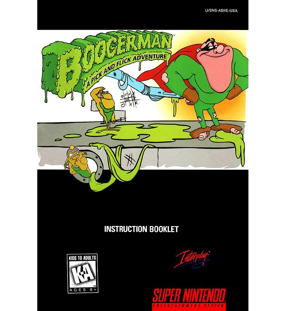 Boogerman Reproduction Manual