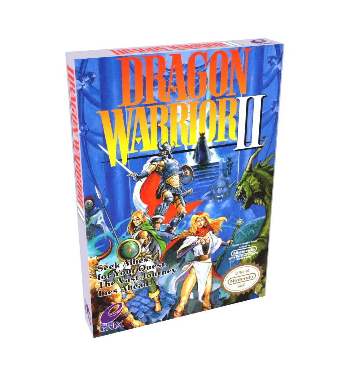 Dragon Warrior 2 Reproduction Box
