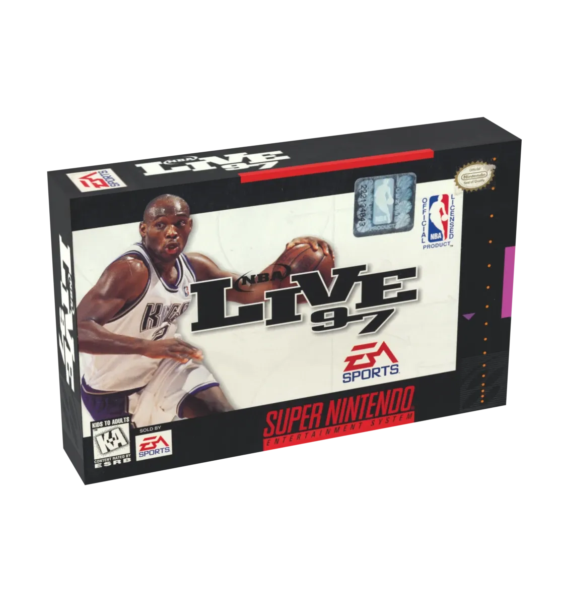 NBA Live 97 Reproduction Box