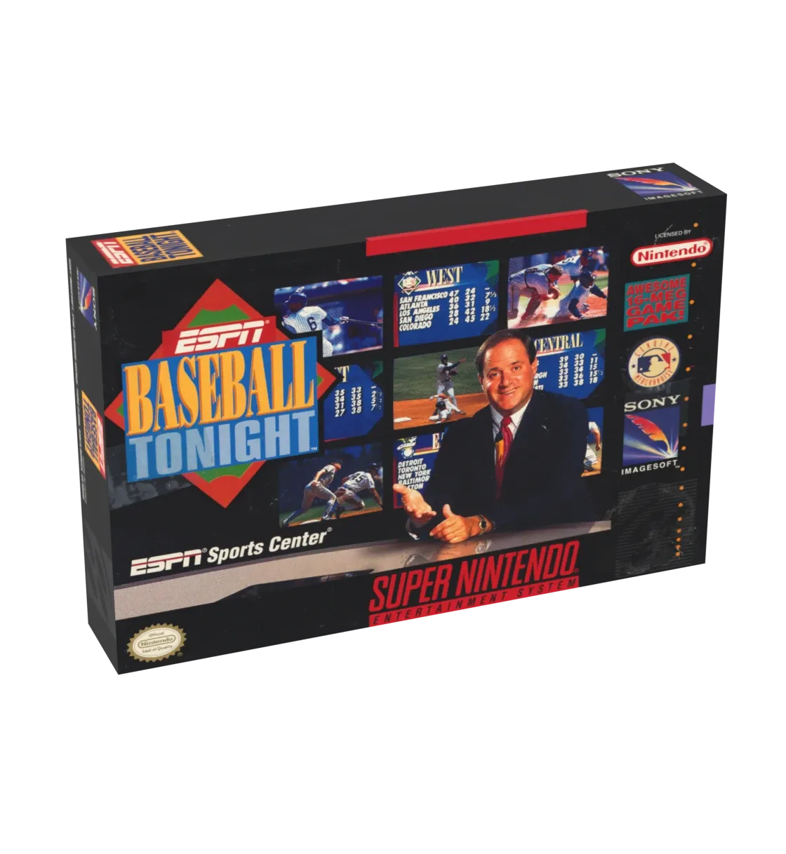 ESPN Baseball Tonight Reproduction Box