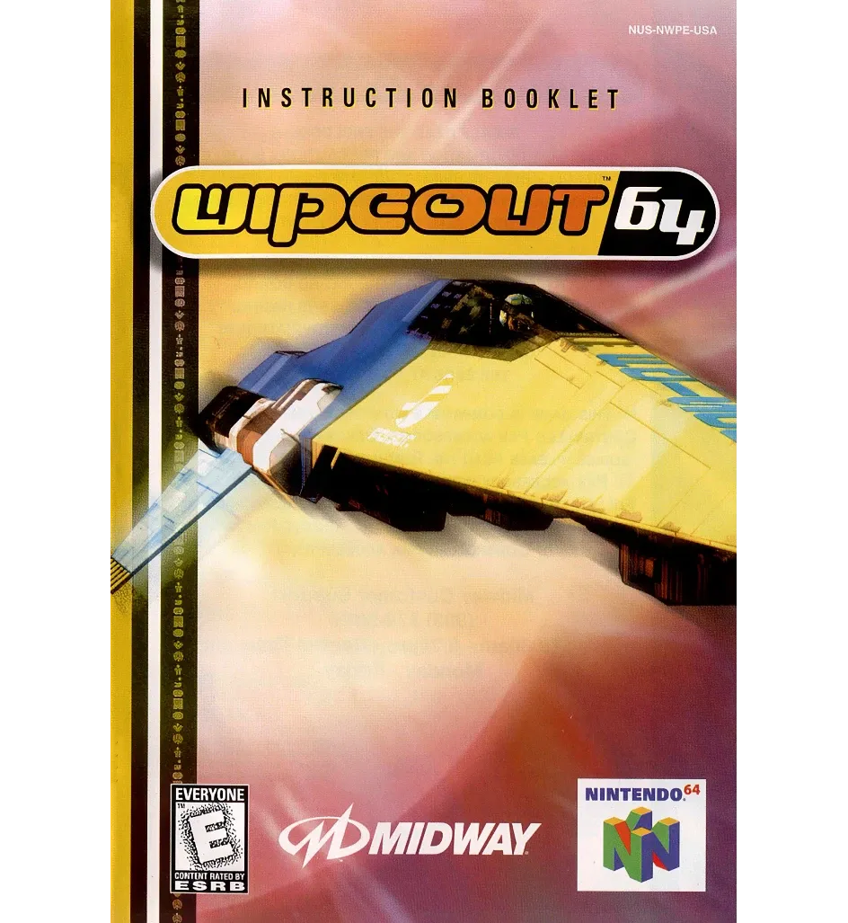 Wipeout 64 Reproduction Manual
