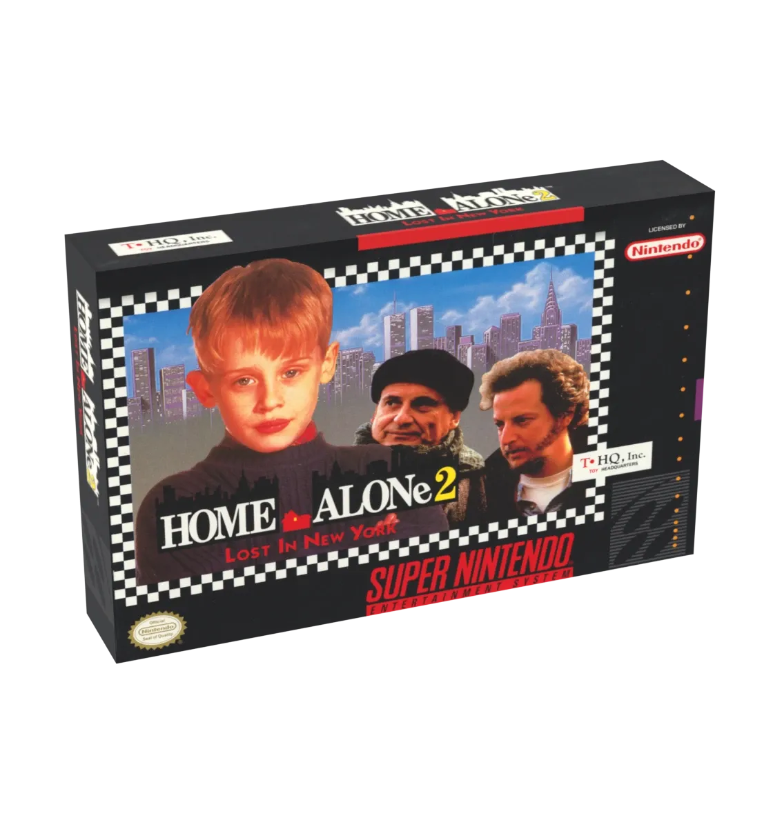 Home Alone 2 Reproduction Box