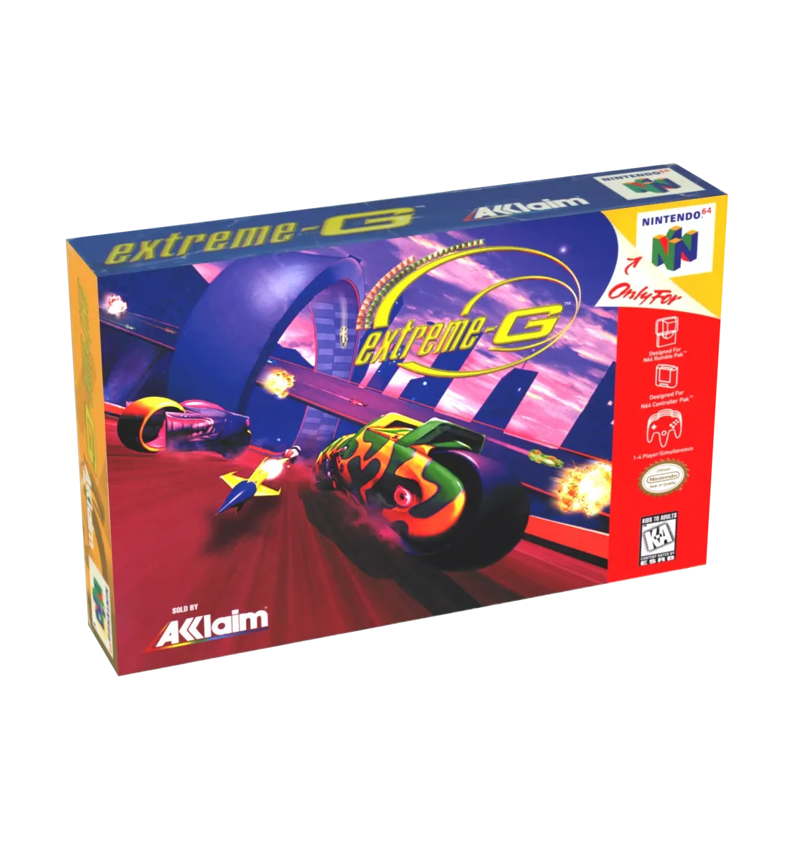 Extreme-G Reproduction Box