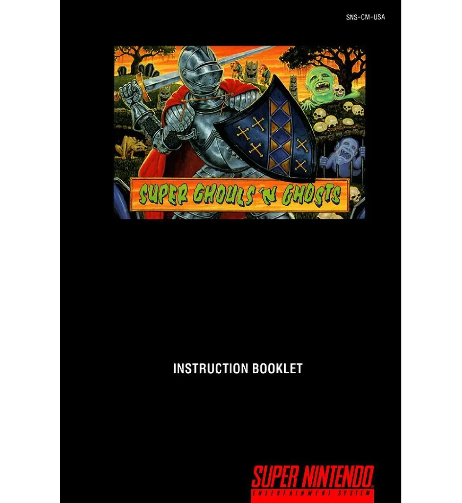 Super Ghouls N Ghosts Reproduction Manual