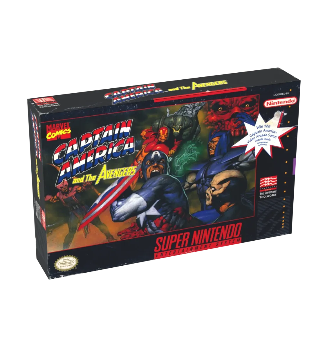 Captain America and The Avengers Reproduction Box