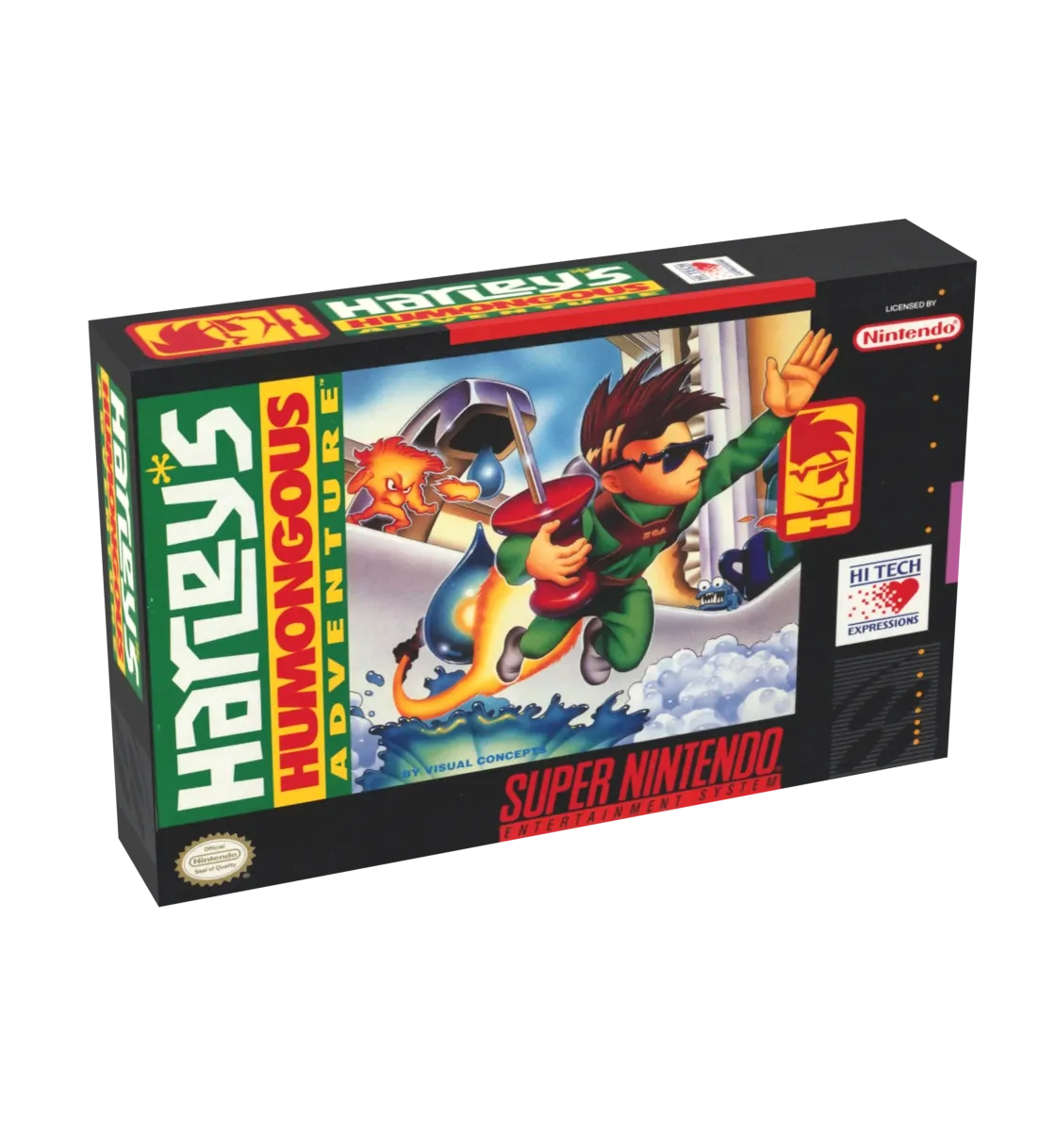 Harley&#39;s Humongous Adventure Reproduction Box