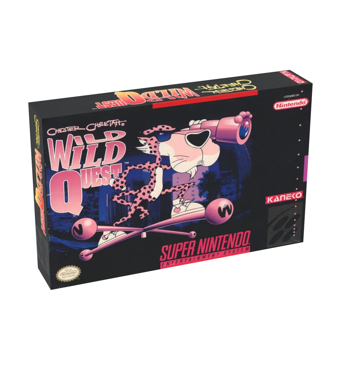 Chester Cheetah Wild Wild Quest Reproduction Box