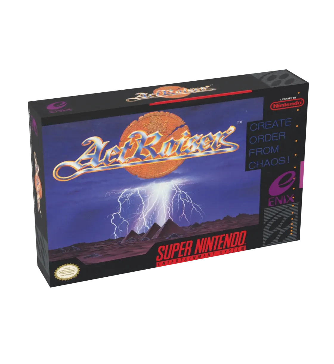 ActRaiser Reproduction Box