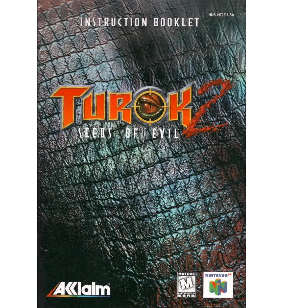 Turok 2 Seeds of Evil Reproduction Manual