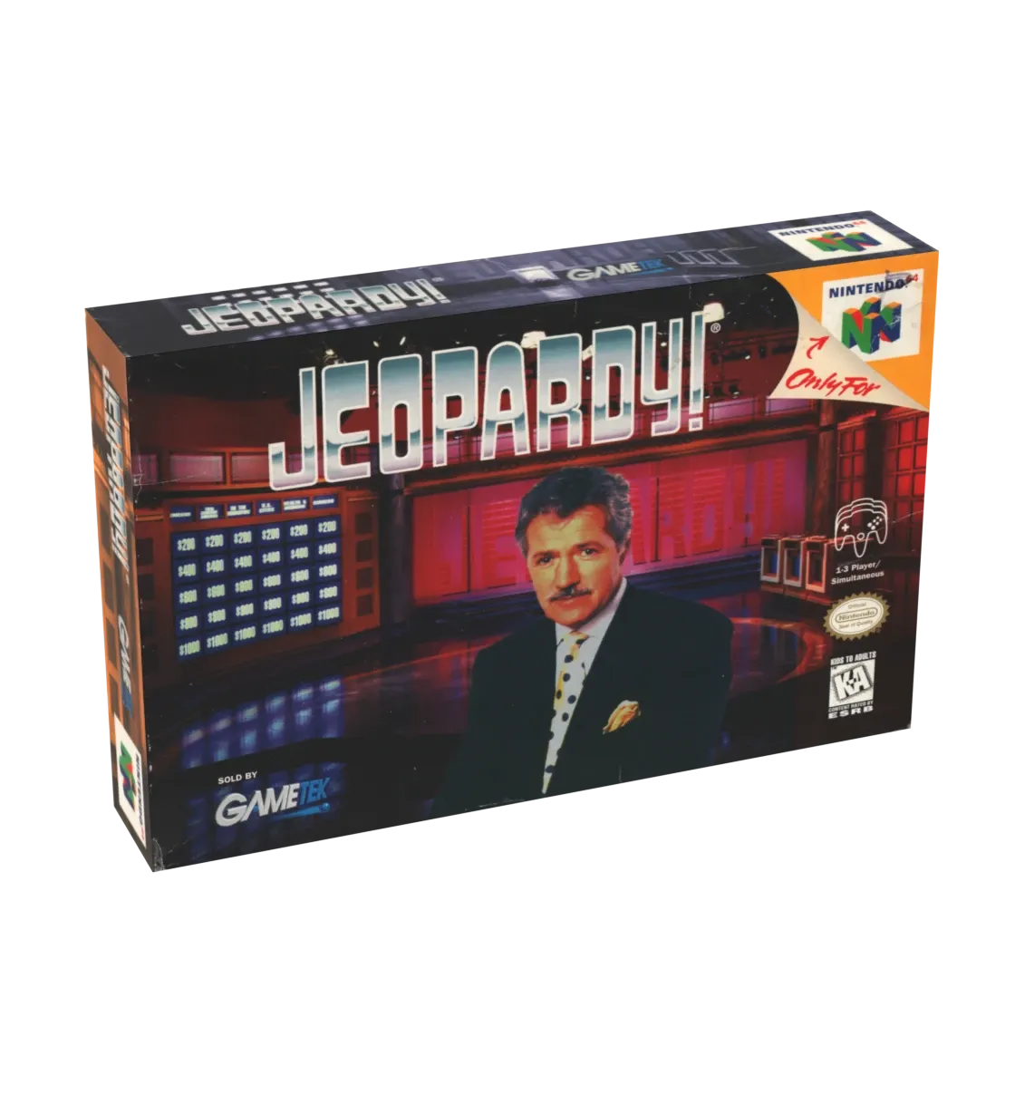 Jeopardy Reproduction Box