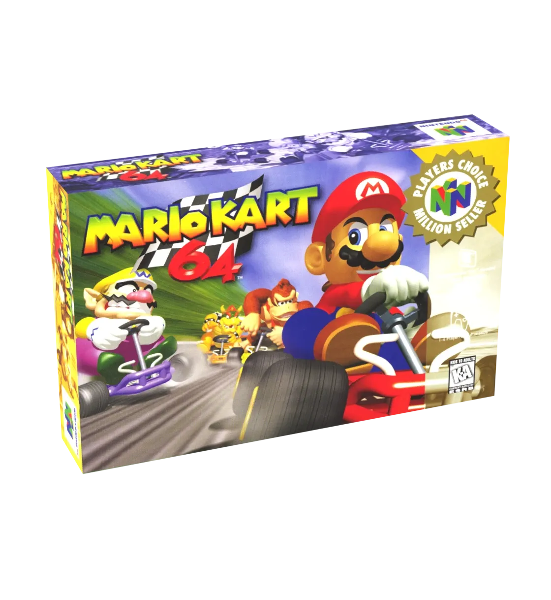 Mario Kart 64 [Player&#39;s Choice] Reproduction Box