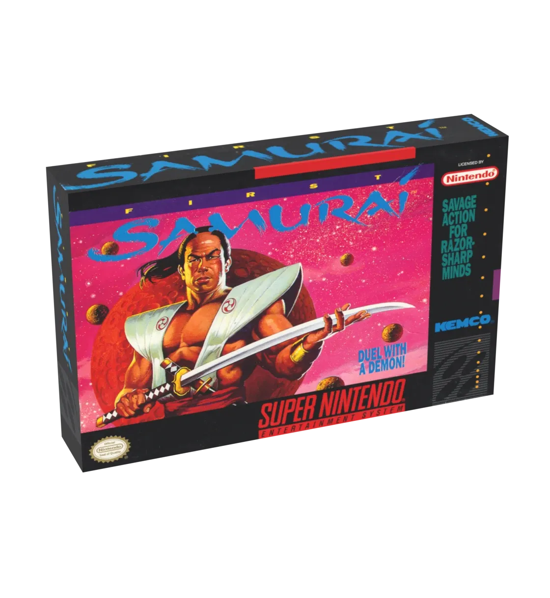 First Samurai Reproduction Box