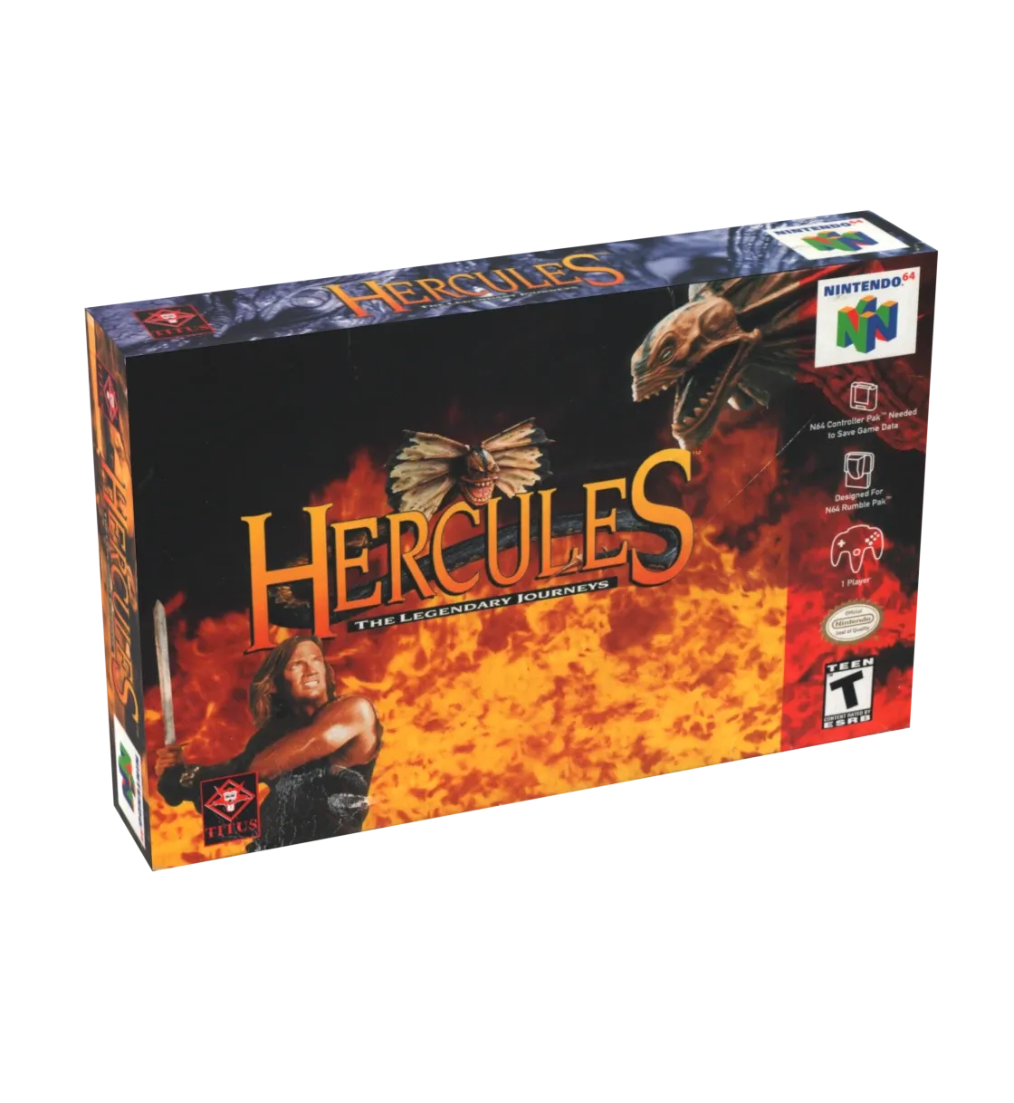Hercules The Legendary Journeys Reproduction Box