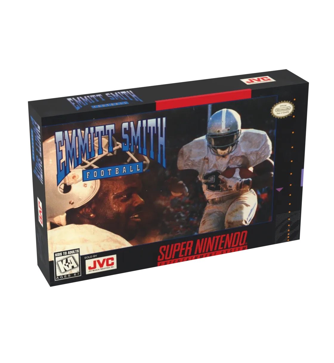Emmitt Smith Football Reproduction Box