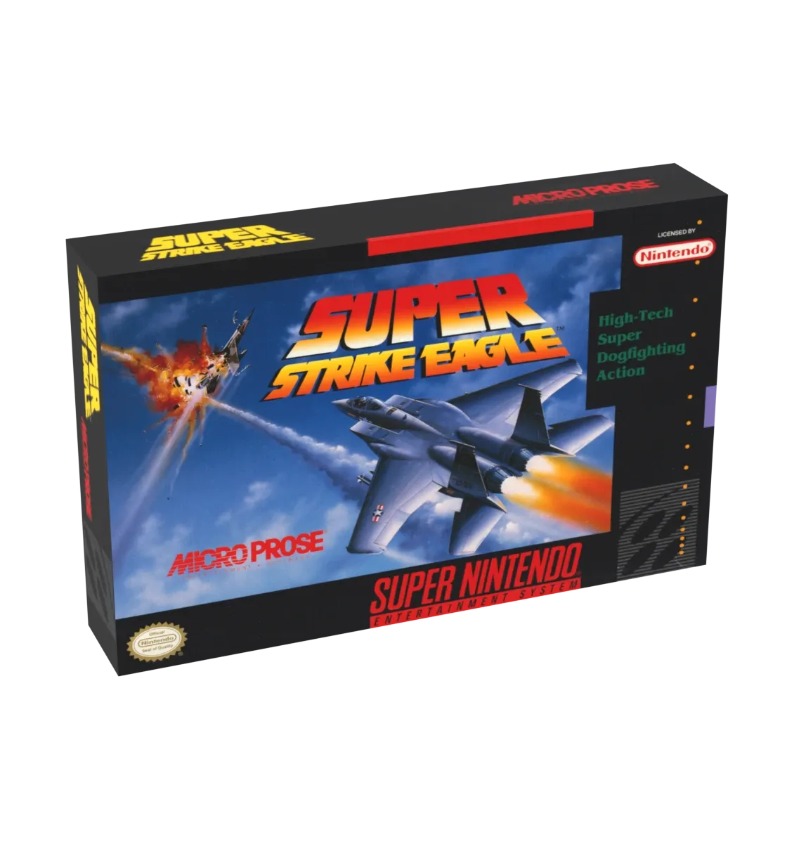 Super Strike Eagle Reproduction Box
