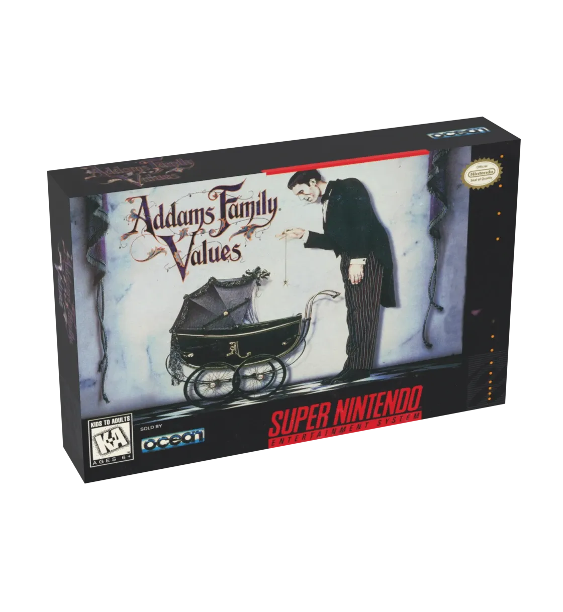 Addams Family Values Reproduction Box