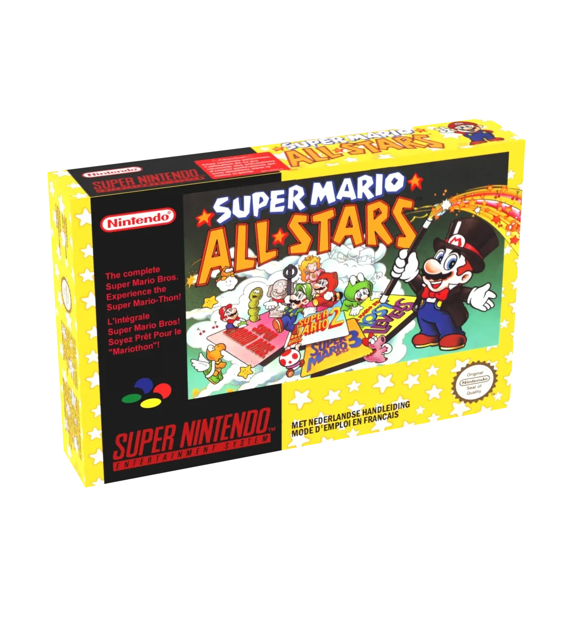 Super Mario All-Stars Reproduction Box