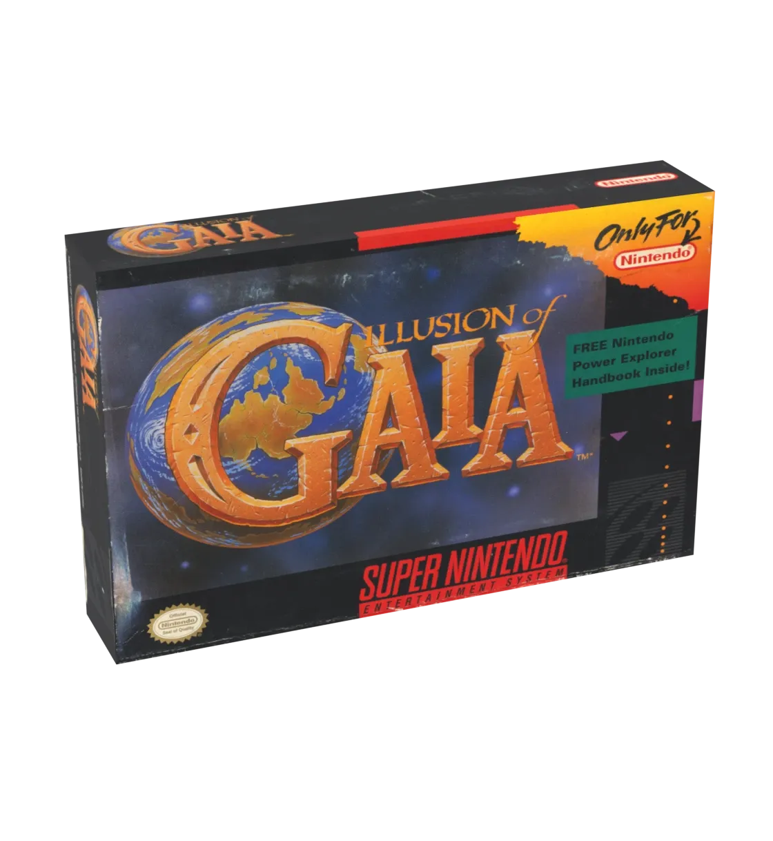 Illusion of Gaia Reproduction Box