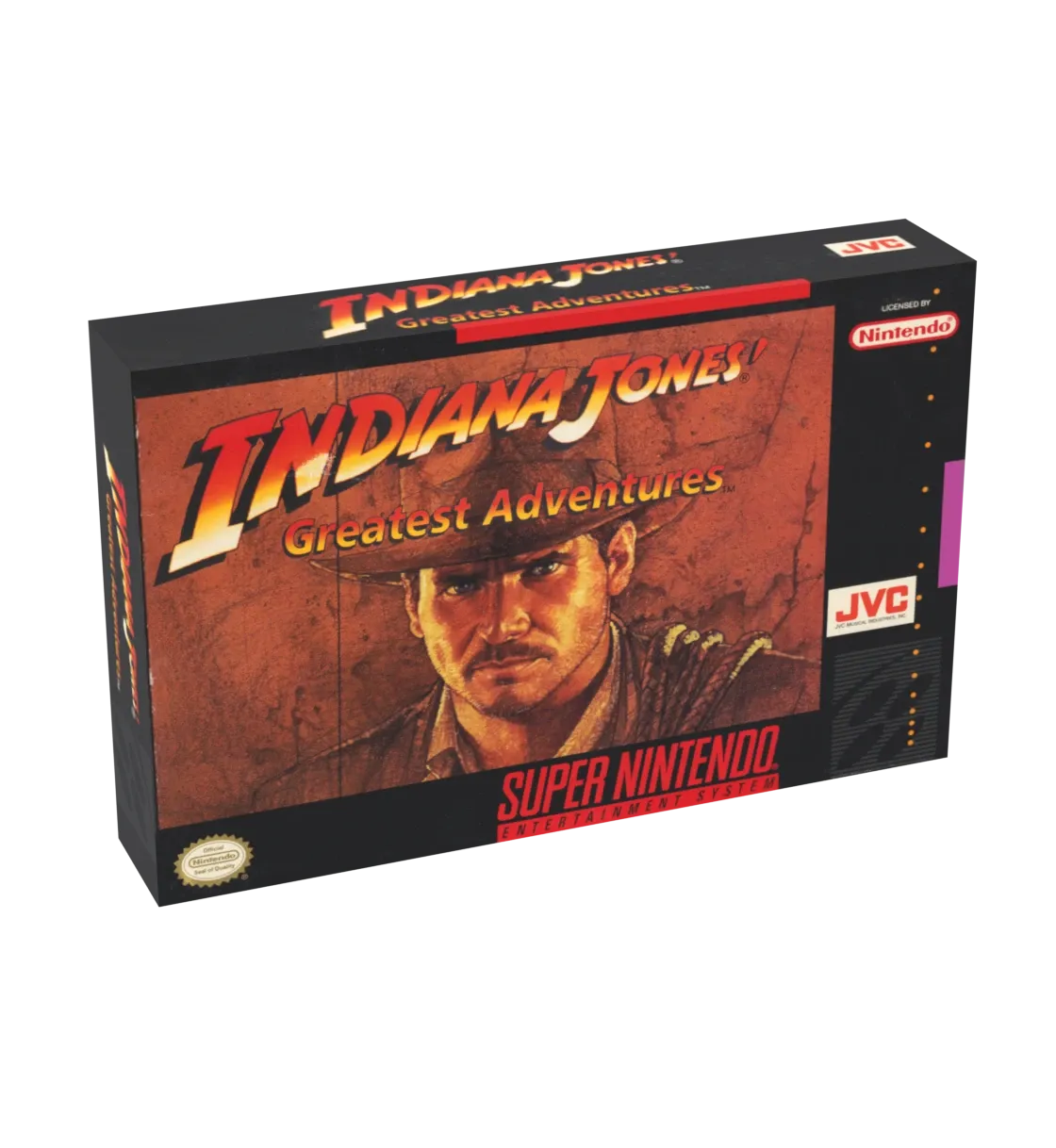 Indiana Jones Greatest Adventures Reproduction Box