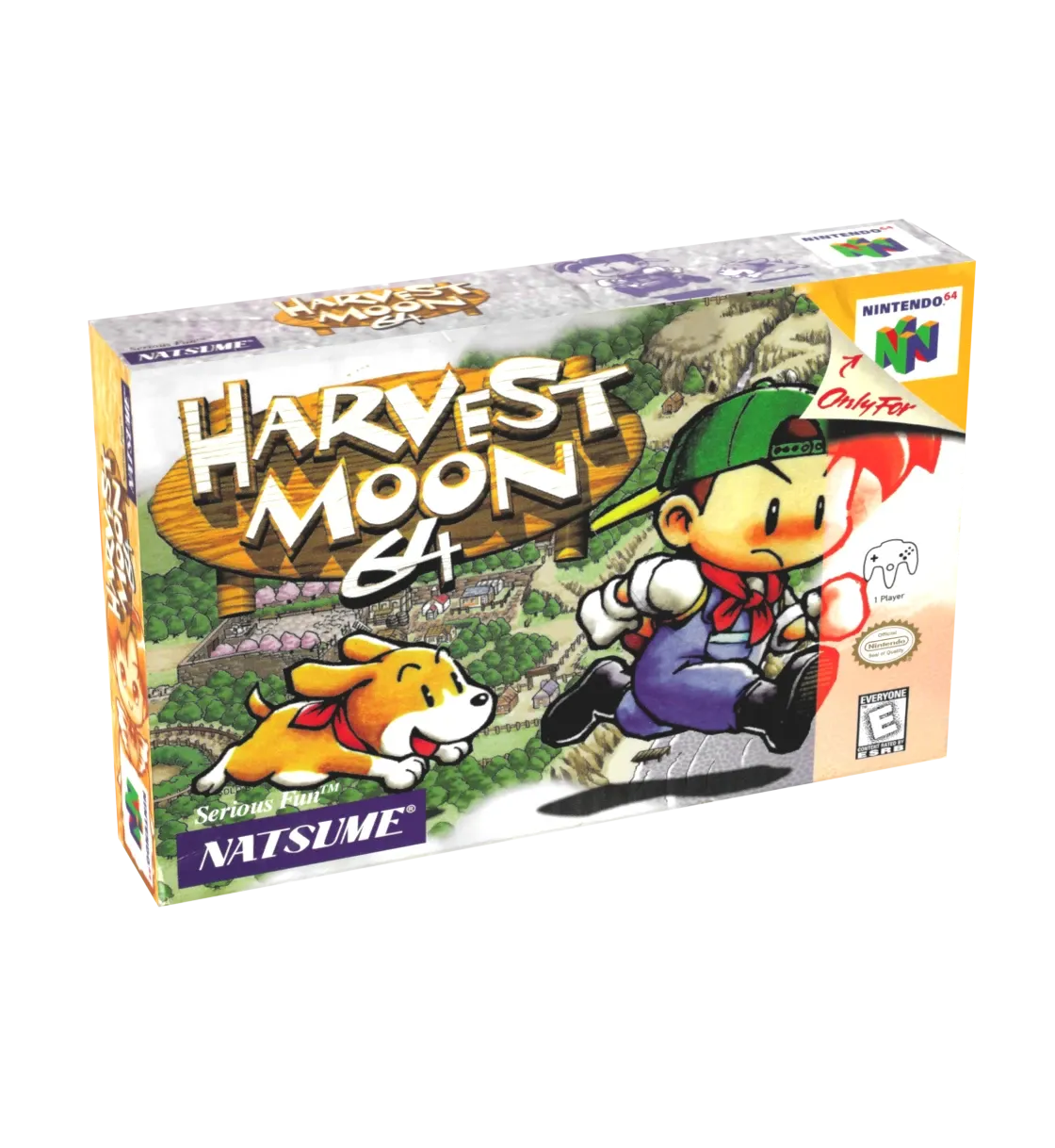 Harvest Moon 64 Reproduction Box