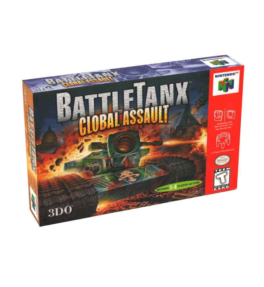 Battle Tanx Global Assault Reproduction Box