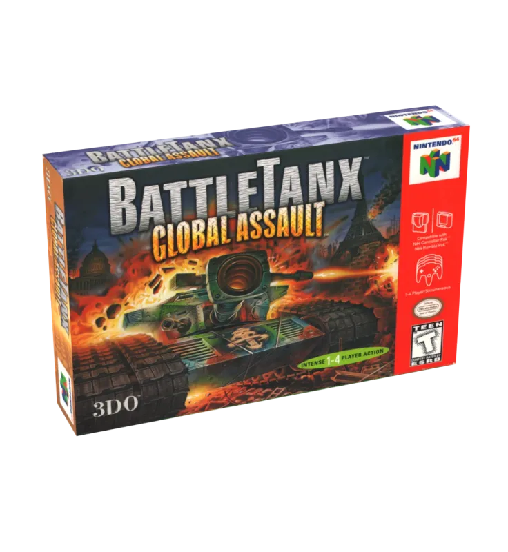 Battle Tanx Global Assault Reproduction Box