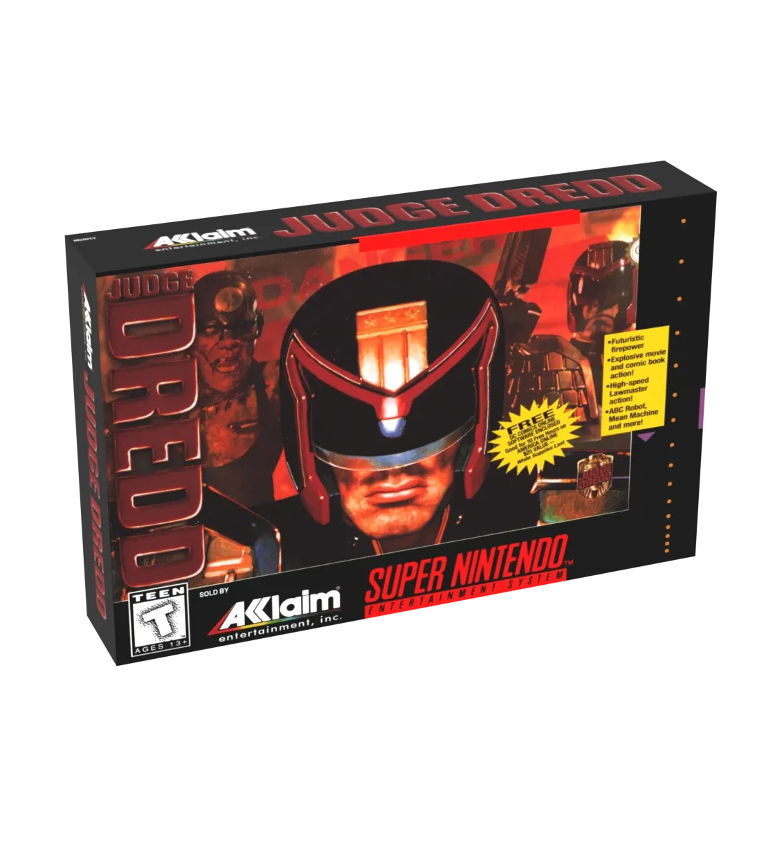 Judge Dredd Reproduction Box